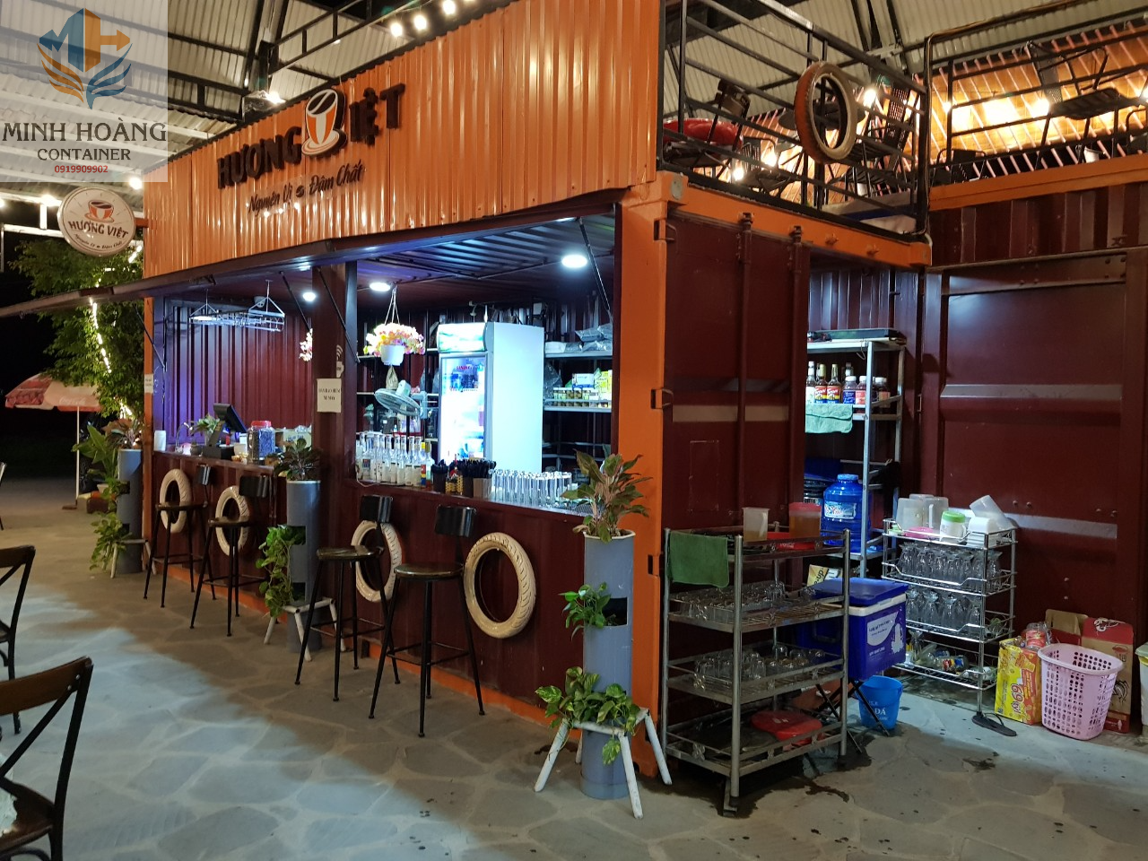 Cụm Container Cafe